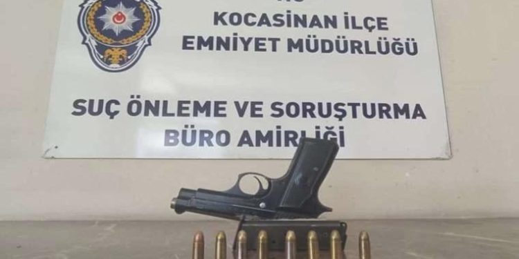 Silahlı yaralama olayının faili cürüm aleti ile yakalandı