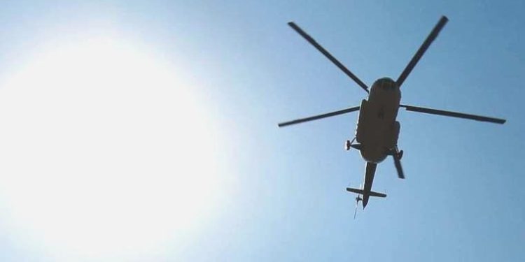 Sisam Adası’nda Türk şirkete ilişkin helikopter düştü
