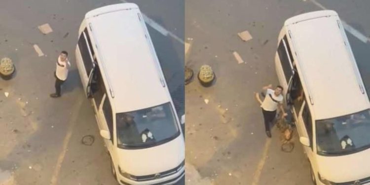 Sokak ortasında yeniden bayana şiddet: Döverek bayılttı, sürükleyerek otomobile bindirdi