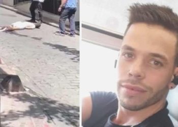 Taksim’de dehşet anları: Fransız turist 3. kattan düştü