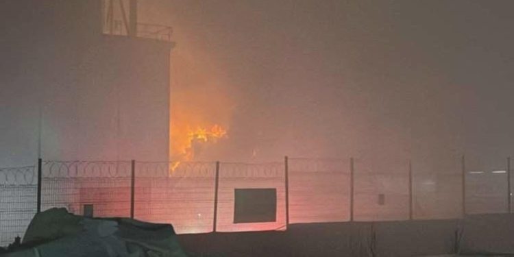 Tekirdağ’da kâğıt fabrikasında yangın!