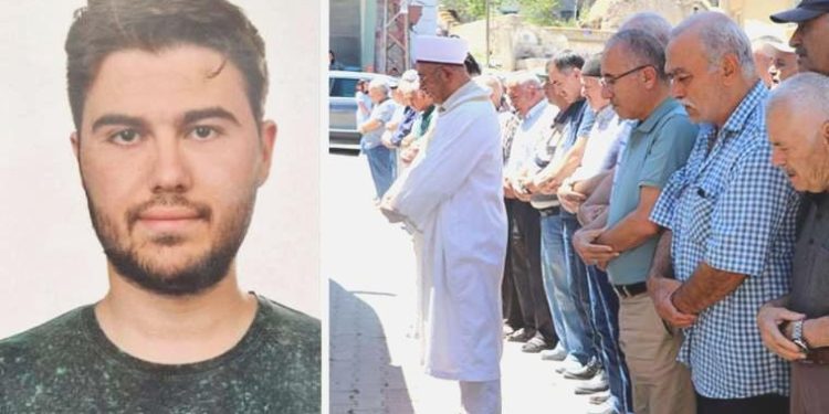 13 gün sonra cesedi bulunmuştu… Tıp fakültesi öğrencisi Ahmet Enes, toprağa verildi