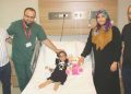 7 yaşındaki Hilal, milyonda bir görülen hastalığını atlattı