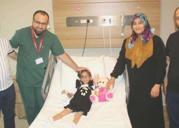 7 yaşındaki Hilal, milyonda bir görülen hastalığını atlattı