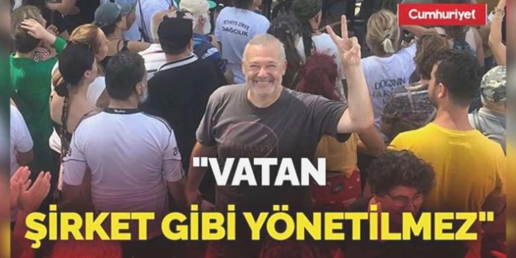 Akbelen’de büyük buluşma… Oyuncu Levent Üzümcü 5’li çeteyi eleştirdi!