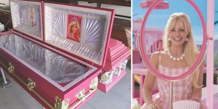 Cenaze konutundan farklı teşebbüs: Barbie tabutları