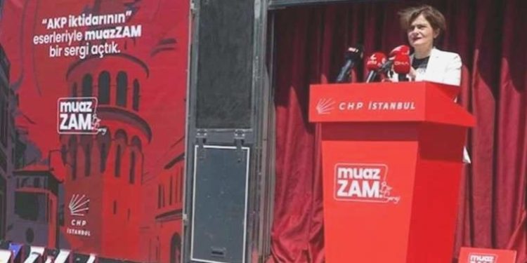 CHP’nin ‘MuazZam’ standına kaymakamlıktan yasak!