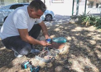 Çocuk parkı yakılmıştı… Birebir yerde bu kere de fıskiyeler kırıldı