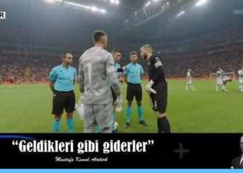 Galatasaray – Zalgiris maçında Disney Plus’a ‘Atatürk’lü gönderme: Geldikleri üzere sarfiyatlar