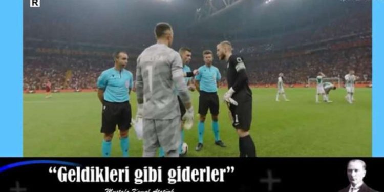 Galatasaray – Zalgiris maçında Disney Plus’a ‘Atatürk’lü gönderme: Geldikleri üzere sarfiyatlar