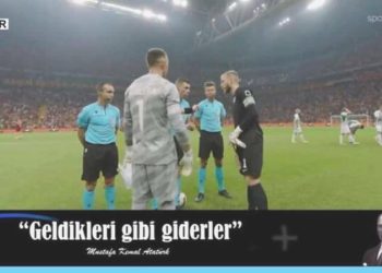 Galatasaray – Zalgiris maçında Disney Plus’a ‘Atatürk’lü gönderme: Geldikleri üzere sarfiyatlar