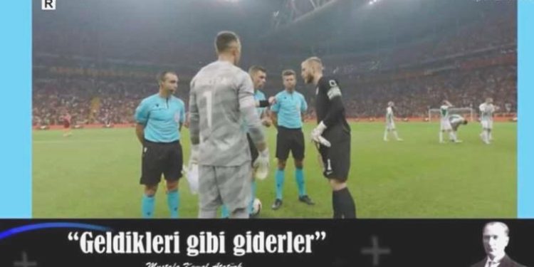 Galatasaray – Zalgiris maçında Disney Plus’a ‘Atatürk’lü gönderme: Geldikleri üzere sarfiyatlar