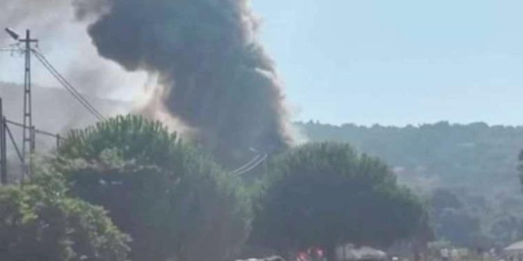 Heybeliada’da korkutan yangın!