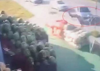 İkinci ‘şemsiye’ hadisesi: Yeniden manavı uçurdu!