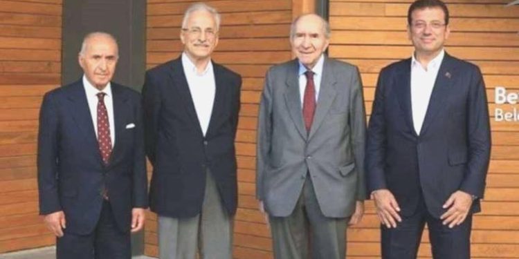 İmamoğlu eski genel liderlerle bir ortaya geldi, Karayalçın, ‘özel’ bir kapsamı olmadığını söyledi