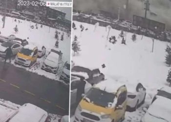 Kahramanmaraş sarsıntısının yeni manzaraları ortaya çıktı: Malatya’da binalar bu türlü yerle bir oldu…