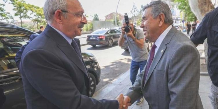 Kılıçdaroğlu’ndan TÜM EMEK DER Lideri Çalışkan’a ziyaret!