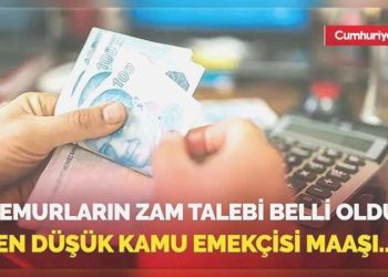 Memurların artırım talebi muhakkak oldu! “En düşük kamu işçisi maaşı…”
