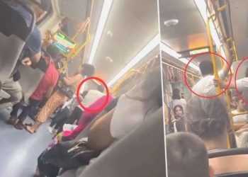 Metroda eşini diğer bir bayanla gördü, ortalığı birbirine kattı: O meskene giremeyeceksin bir daha