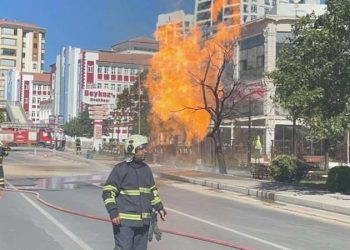 Niğde’de doğalgaz borusu patladı: 1 yaralı