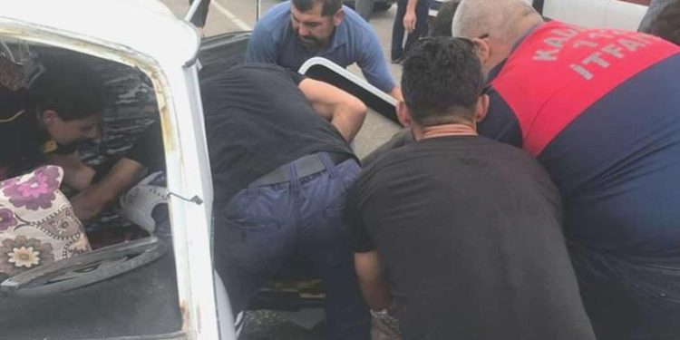 Osmaniye’de iki araba çarpıştı: 1 meyyit, 5 yaralı