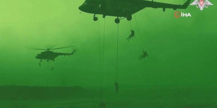 Rusya ve Suriye’den ortak askeri tatbikat