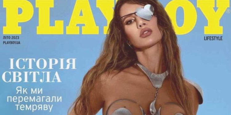 Savaşta yaralanan Ukraynalı model, Playboy’a poz verdi