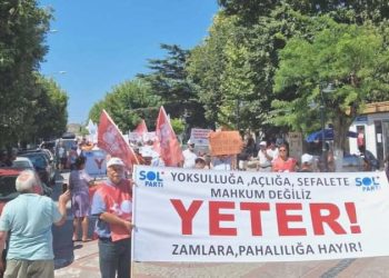 SOL Parti’den ‘zam’ protestosu: ‘Artık yeter!’