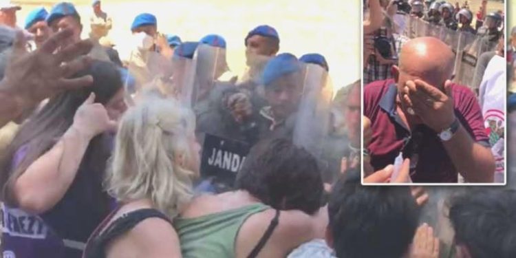 Son dakika… Akbelen’de jandarmadan gazlı müdahale: 1 gözaltı