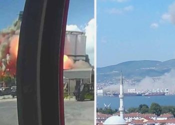 Son dakika… Kocaeli Derince TMO silolarında patlama: Gölcük’ten de hissedildi! Çok sayıda yaralı var…