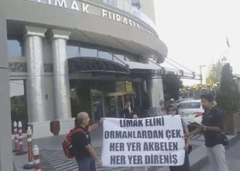 Tabiat savunucularından Limak’ın ‘katlettiği’ Kuzey Ormanları kırsalındaki otelinin önünde hareket