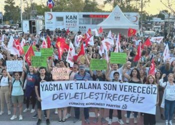 TKP’den Akbelen aksiyonu: ‘Limak defol, bu memleket bizim’