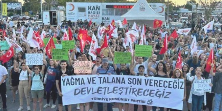 TKP’den Akbelen hareketi: ‘Limak defol, bu memleket bizim’