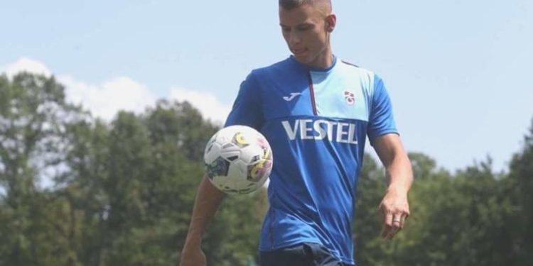 Trabzonspor’da burnu kırılan Filip Benkovic çalışmalara başladı