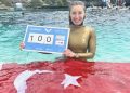 Ulusal sportmen Şahika Ercümen, 100 metrede Türkiye rekoru kırdı