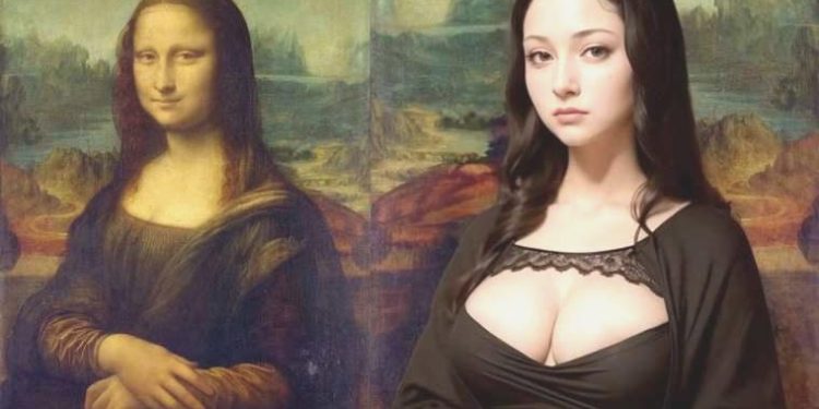 Yapay zeka ‘modern’ Mona Lisa’yı çizdi