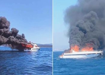 Yatta korkutan yangın: 8 kişi kurtarıldı!