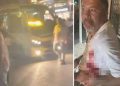 Yol verme hengamesi kanlı bitti: Otobüs sürücüsü araç sürücünü bıçakladı!