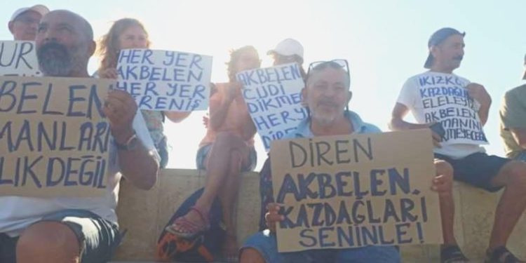 Akbelen direnişine takviye verenlere soruşturma: Tabire çağrıldılar!