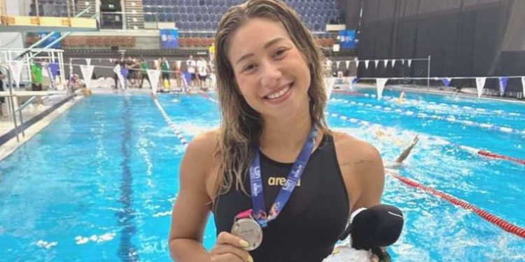 Aleyna Özkan, 23 Yaş Altı Avrupa Yüzme Şampiyonası’nda gümüş madalya kazandı