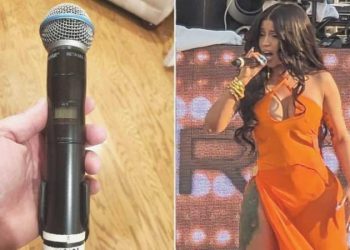 Cardi B’nin fırlattığı mikrofon 100 bin dolara satıldı