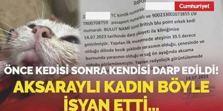 Evvel kedisi sonra kendisi darp edildi! Aksaraylı bayan bu türlü isyan etti…