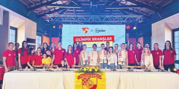 Geleceğin olimpiyat şampiyonlarına Insider kurucu ortağı ve CEO’su Hande Çilingir ve grubundan büyük dayanak