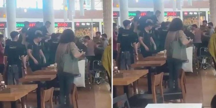 İstanbul’da AVM’de feci kavga! Müşteriler ile çalışanlar birbirlerine girdi…