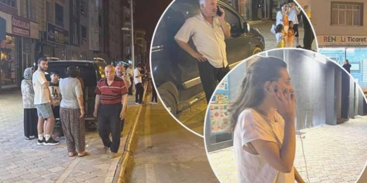 Malatya’daki sarsıntı sonrası yurttaşlar panikle sokağa döküldü