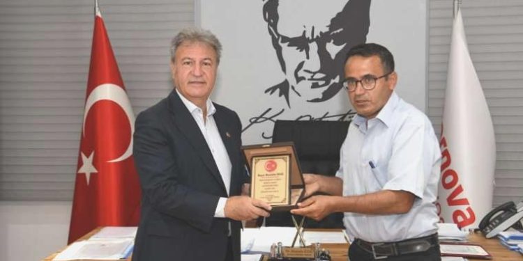 Malatya’dan Bornova Belediye Lideri İduğ’a teşekkür ziyareti