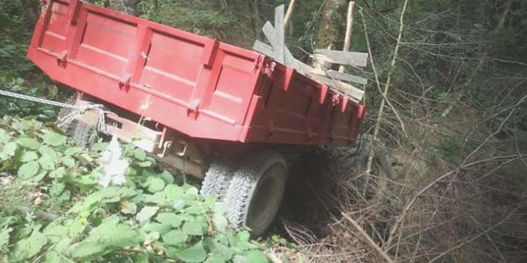 Samsun’da vahim kaza: Yaşlı çift devrilen traktörün altında can verdi