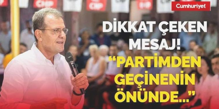 Vahap Seçer’den dikkat çeken mesaj! “Partimden geçinenin önünde…”