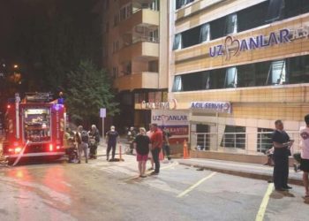 Yalova’da özel hastane yangın paniği: 61 hasta sevk edildi