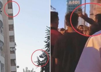 Annesini darbedip rehin aldı, eşyaları sokağa fırlattı